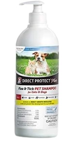 Direct Protect Plus Flea & Tick Shampoo for Cats