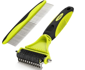Pecute Dematting Comb Grooming Tool Kit