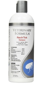 Veterinary Formula Clinical Care Flea and Tick Shampoo for Dogs and Cats