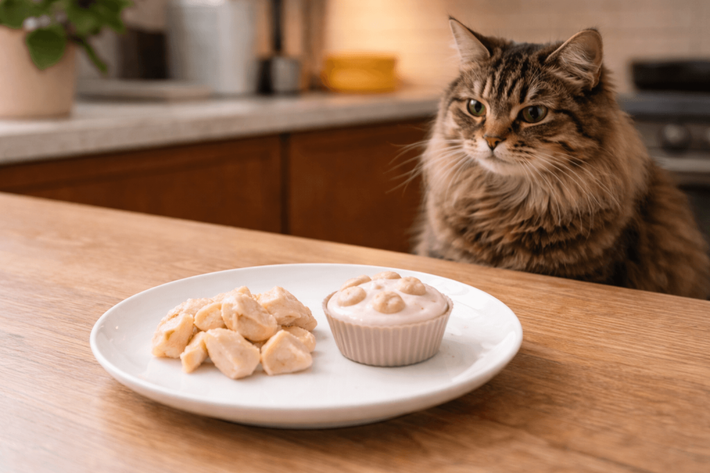 safe cat treats instead of ice cream